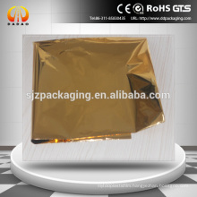 golden metallized pet film for paper